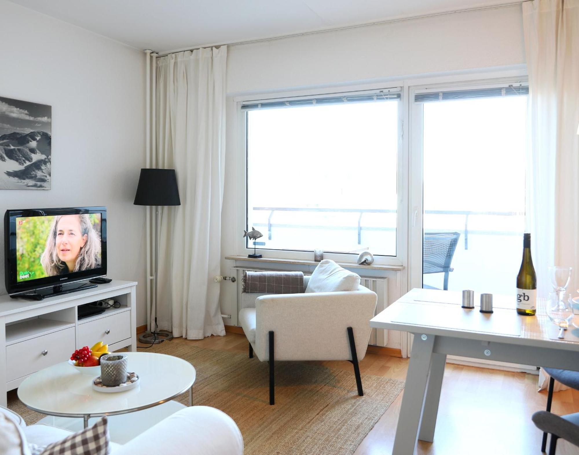 Modernes 2-Zimmer-Appartement Mit Balkon. Westerland Esterno foto