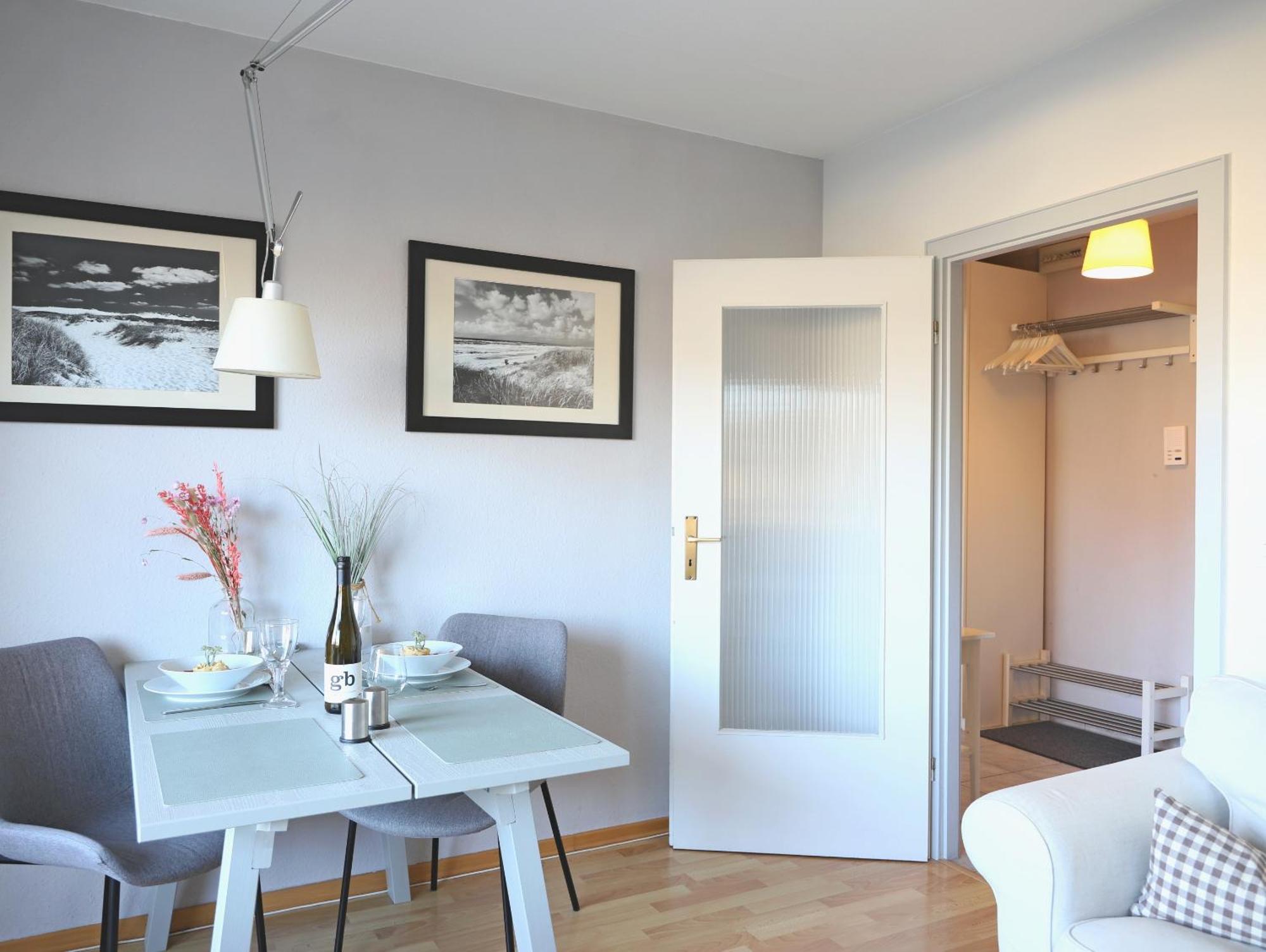 Modernes 2-Zimmer-Appartement Mit Balkon. Westerland Esterno foto